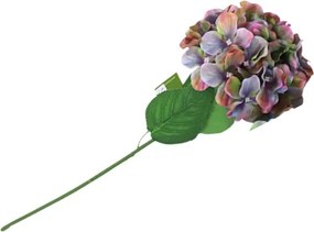 Sztuczny kwiat HORTENSJA 54 cm - różne kolory Kolor: Fioletowy
