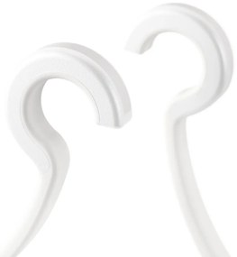 Biała wisząca plastikowa półka łazienkowa Flex – Umbra
