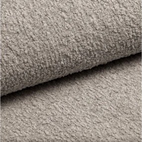 Mona SLIM III Łóżko tapicerowane do sypialni w tkaninie VELUTTO, 120x200 cm Beżowy