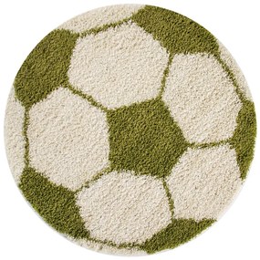 Zielono-kremowy dywan dziecięcy ø 100 cm Fun – Ayyildiz Carpets