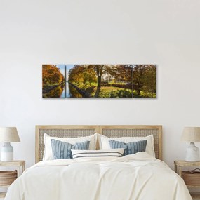Obraz kanału wodnego (170x50 cm)
