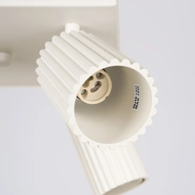 Kremowa lampa sufitowa 25x25 cm Gleam – Nice Lamps