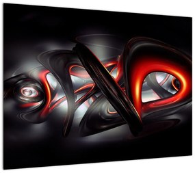 Obraz abstrakcji (70x50 cm)