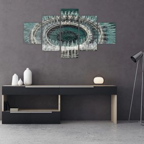 Obraz fontanny (125x70 cm)