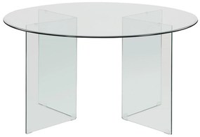 Stół do jadalni ADAMO - Dla 6 osób - Hartowane szkło