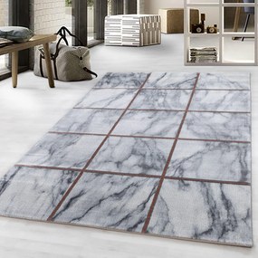 Dywan ekskluzywny Naxos marmur szaro-brązowy 200 cm x  290 cm