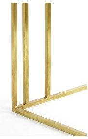 Stolik z blatem w dekorze marmuru 31x41 cm Roshan – Light &amp; Living