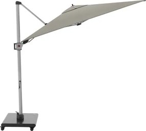 HYPERION 330 x 240 cm – luksusowy, huśtawkowy parasol ogrodowy z bocznym drążkiem : Kolor parasola - Sandy