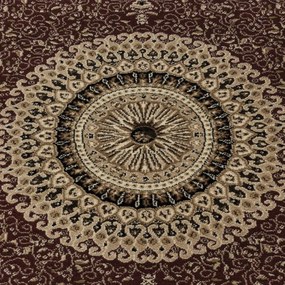 Dywan klasyczny Kashmir Ornament czerwono-kremowy 240 cm x 340 cm