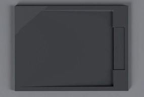 Brodzik prostokątny z odlewu mineralnego M2290CG / PB3085GG - szary połysk - 120x90x3,5 cmGrau glänzend - 120 x 90 x 3,5 cm
