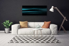 Obraz drukowany na płótnie Fluidyczna Forma Przestrzenna