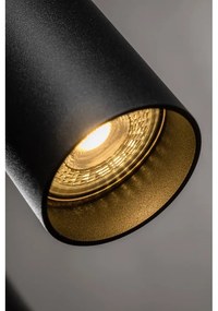 Czarna lampa wisząca z metalowym kloszem Tresos II – GTV