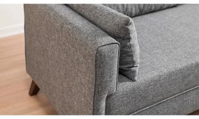 Szara sofa 208 cm Bella – Balcab Home