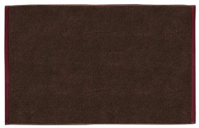 Brązowy dywanik łazienkowy z bio bawełny 50x80 cm Soft – Mette Ditmer Denmark