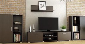Meblościanka Armo 3X wenge - Zestaw mebli