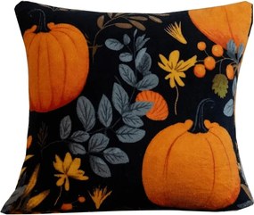 Mikropluszowa poszewka na poduszkę PUMPKINZA 45x45 cm, kolorowa