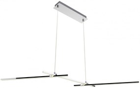 Nowoczesna lampa led do kuchni chrom - K068 T7-A89