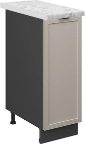 Szafka apteczna greybeige 30x60x82 fame-line