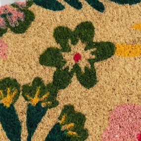 Wycieraczka z włókna kokosowego 40x60 cm Flora – Casa Selección