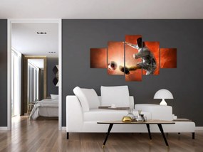 Obraz - Piłkarz (125x70 cm)