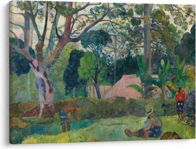 Obraz - Paul Gauguin, Te raau rahi (The Big Tree), reprodukcje (70x50 cm)