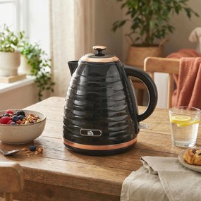 HOMCOM Czajnik Elektryczny, 1,7L, 2,2kW, Szybkie Gotowanie z Wyjmowanym Zmywalnym Filtrem Antykamiennym | Aosom PL