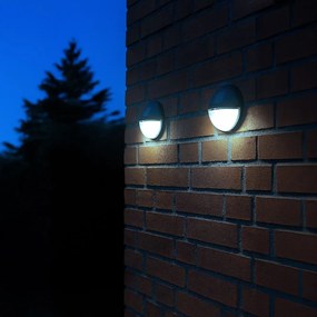 Lampa natynkowa Solarna Wall 6000K IP44
