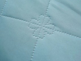 Chłodząca letnia kołdra ELARIA, turkusowa Rozmiar: 160 x 200 cm