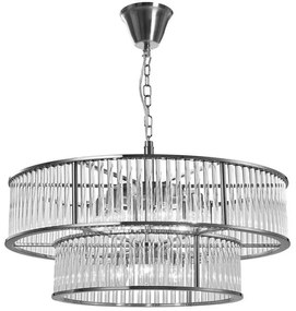 Lampa kryształowa wisząca APP1563-8CP chrom