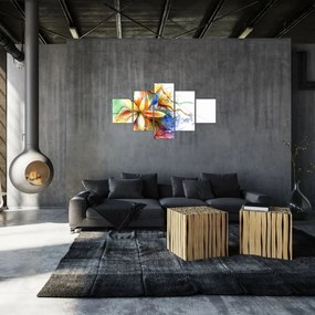 Obraz - Kwiat (125x70 cm)
