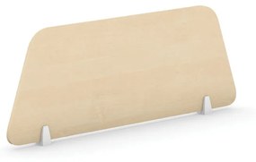 Parawan stołowy MIRELLI A+, 800 x 300 mm, brzoza