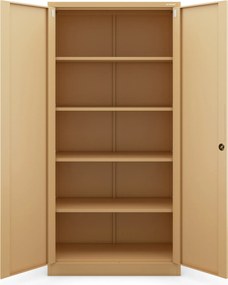 Szafa biurowa Fresh Style Jan 90x40x185 cm beżowa