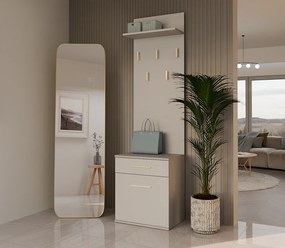 Wieszak DUO | Kaszmir | 50x35x180 cm | Wieszak na Ubrania