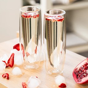 4Home Kieliszek termiczny do szampana Hot&Cool 150 ml, 2 szt.