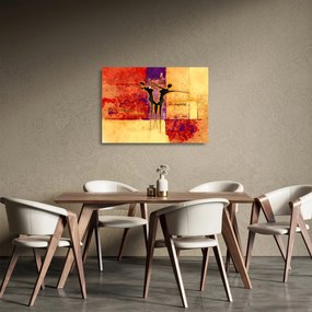 Obraz na szkle - Afrykańskie boginie (70x50 cm)