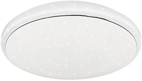 Biały plafon z akrylowym kloszem - 3X V182 M2-B00