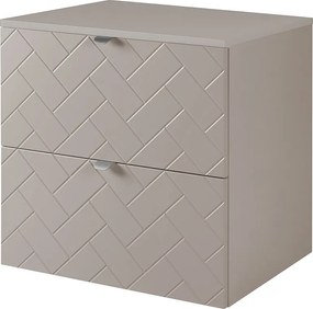 Meble łazienkowe, Kaszmir, 60 x 57 x 46 cm, uchwyty srebrne