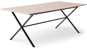 Rozkładany stół z dodatkowym blatem w dekorze dębu 100x210 cm Meza – Hammel Furniture