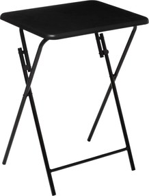 Składany stolik, 48 x 38 cm, metalowa konstrukcja