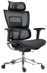 Fotel obrotowy WINNER LUX czarny SIGNAL