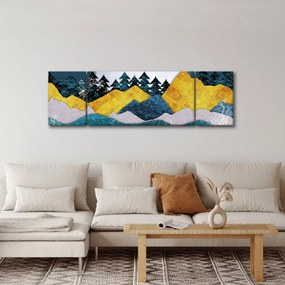 Obraz - Krajobraz polarny (170x50 cm)