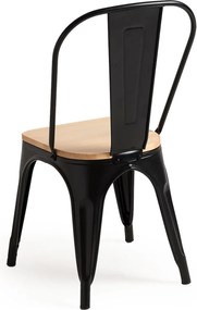 Zestaw 4 Krzese Torix Naturalne Drewno