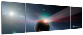 Obraz planety (170x50 cm)