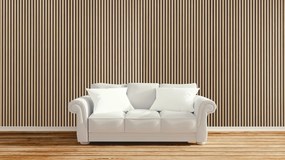 Drewniany panel akustyczny, 2400 x 600 mm, B2BP002, 5 szt, brzoza