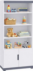 Biały regał dla dziecka L9-L43