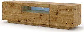 Szafka Rtv Stojąca Lub Wisząca Dąb Artisan Dąb C9-E39