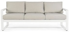 Biała aluminiowa sofa ogrodowa Merrigan – Bizzotto