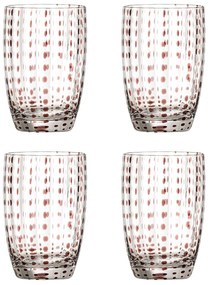 Szklanki zestaw 4 szt. 350 ml Brinley – Bloomingville