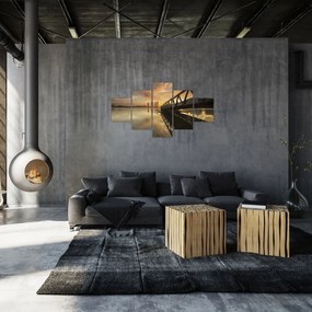 Obraz molo (125x70 cm)