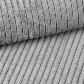 Rozkładana narożna sofa SMART COSARO jasno-szara, dwustronna + 2 poduszki GRATIS